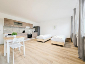 RAJ Living - Studio Apartment with Balcony - 25 Min Messe DUS